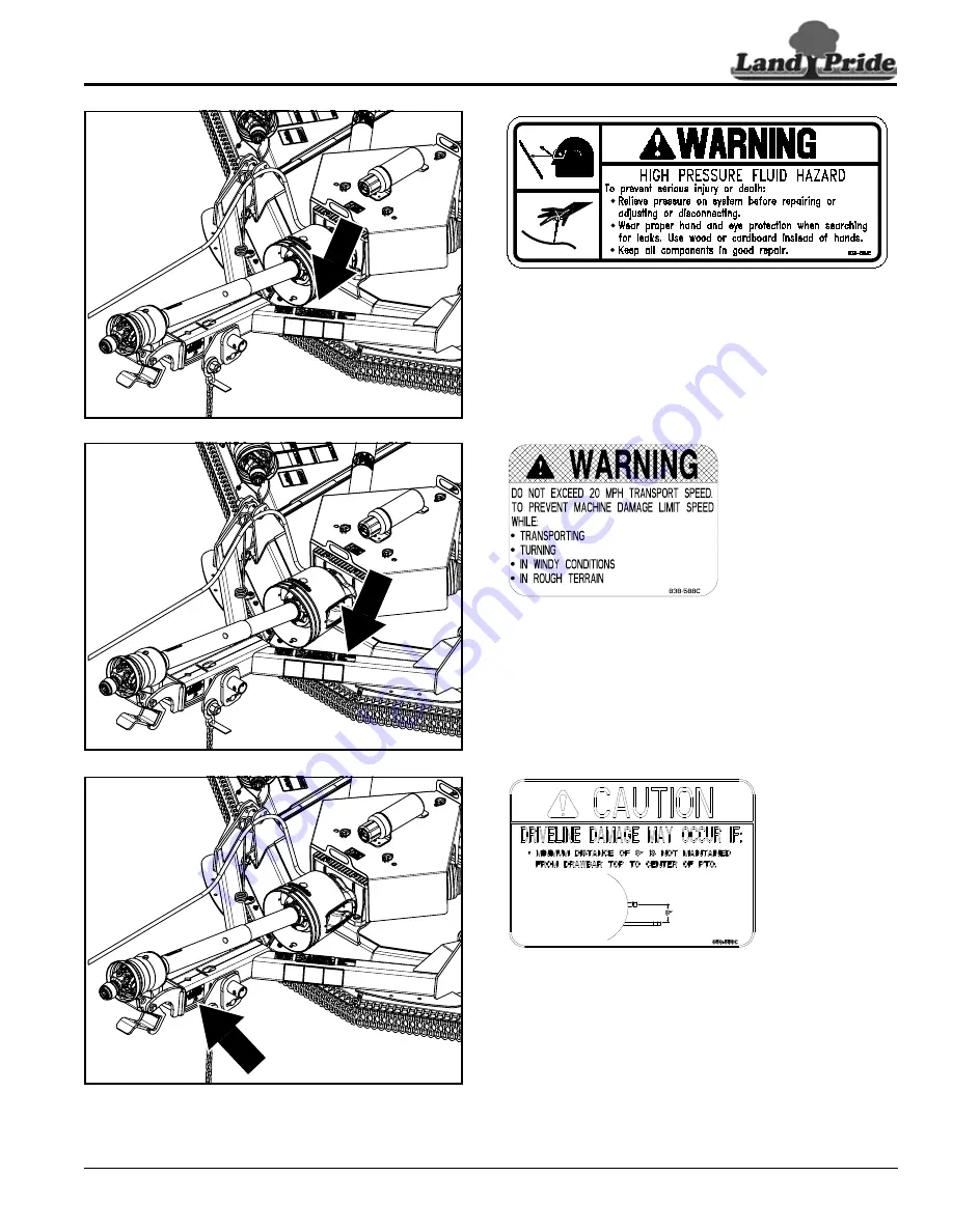 Land Pride RC2512 Series 2 Operator'S Manual Download Page 13