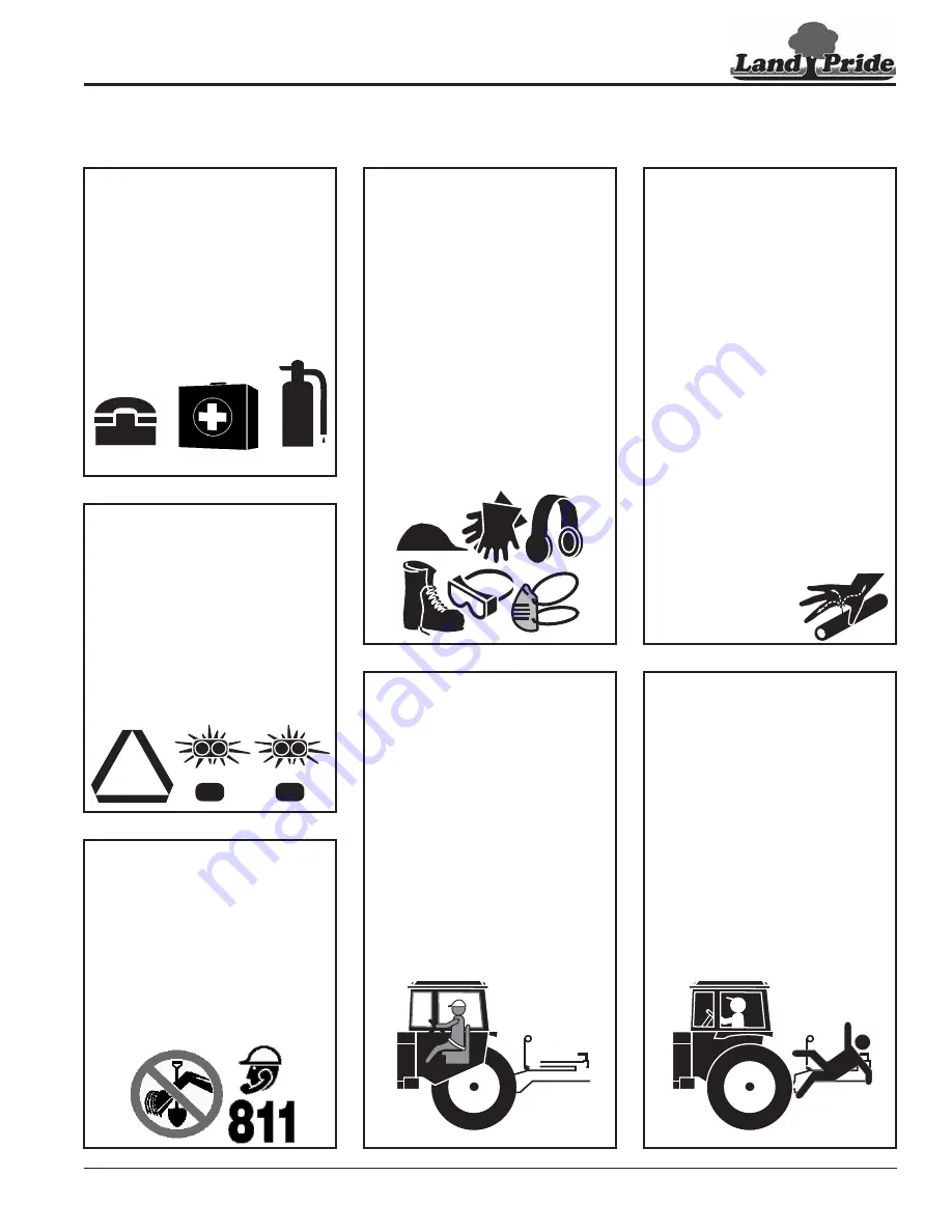 Land Pride RC3620 Скачать руководство пользователя страница 7