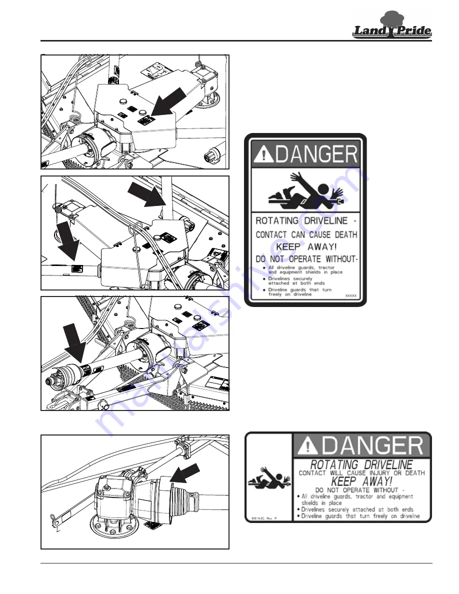 Land Pride RC3620 Operator'S Manual Download Page 9