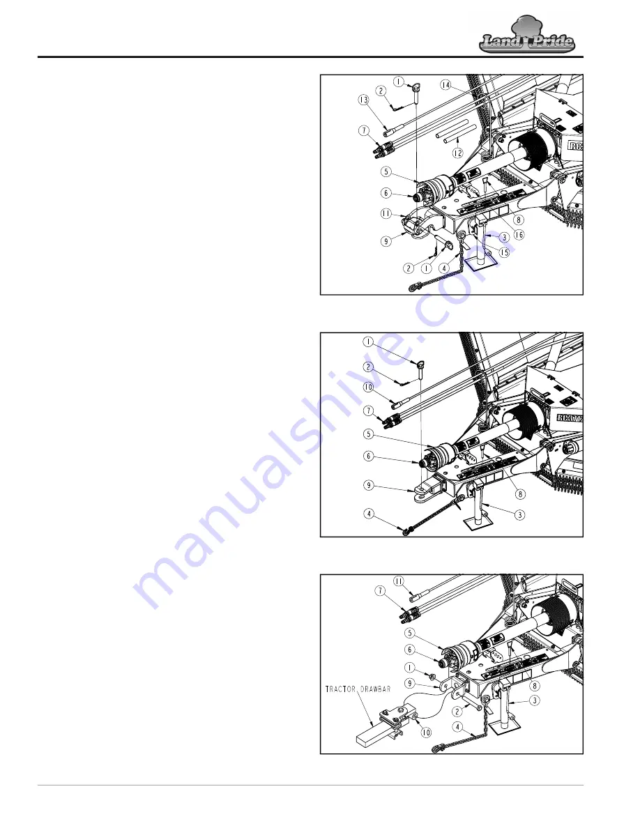 Land Pride RC3715 Скачать руководство пользователя страница 32