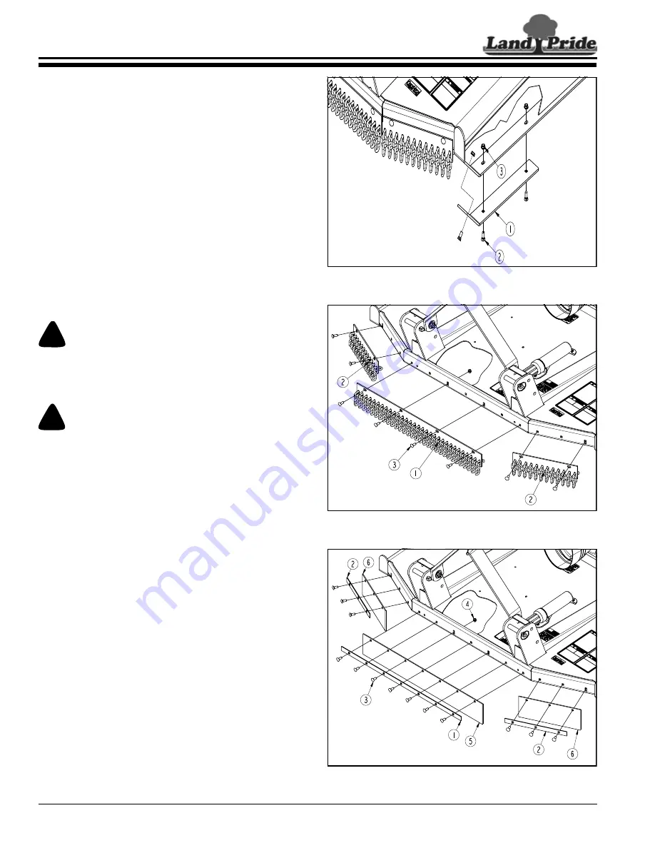 Land Pride RCF2060 Operator'S Manual Download Page 16