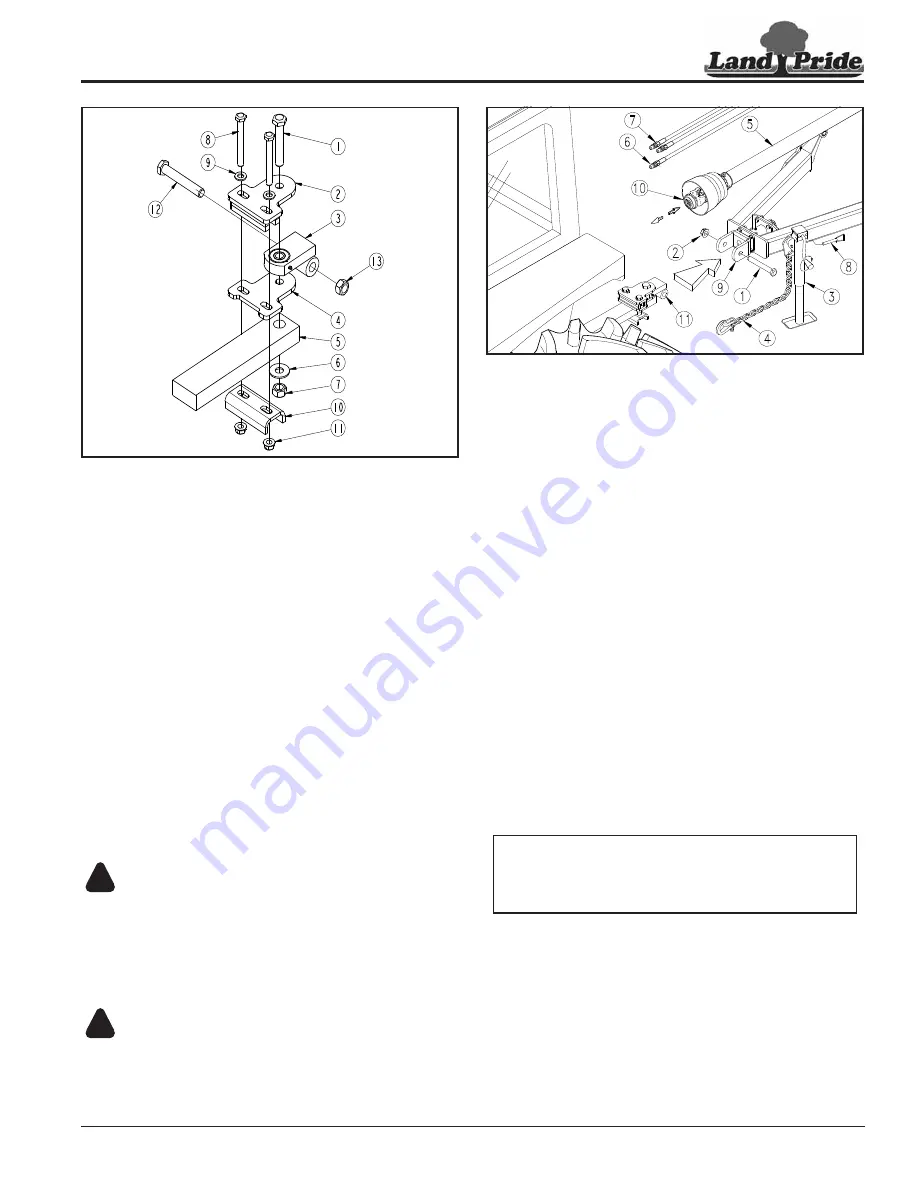 Land Pride RCM3620 Operator'S Manual Download Page 23