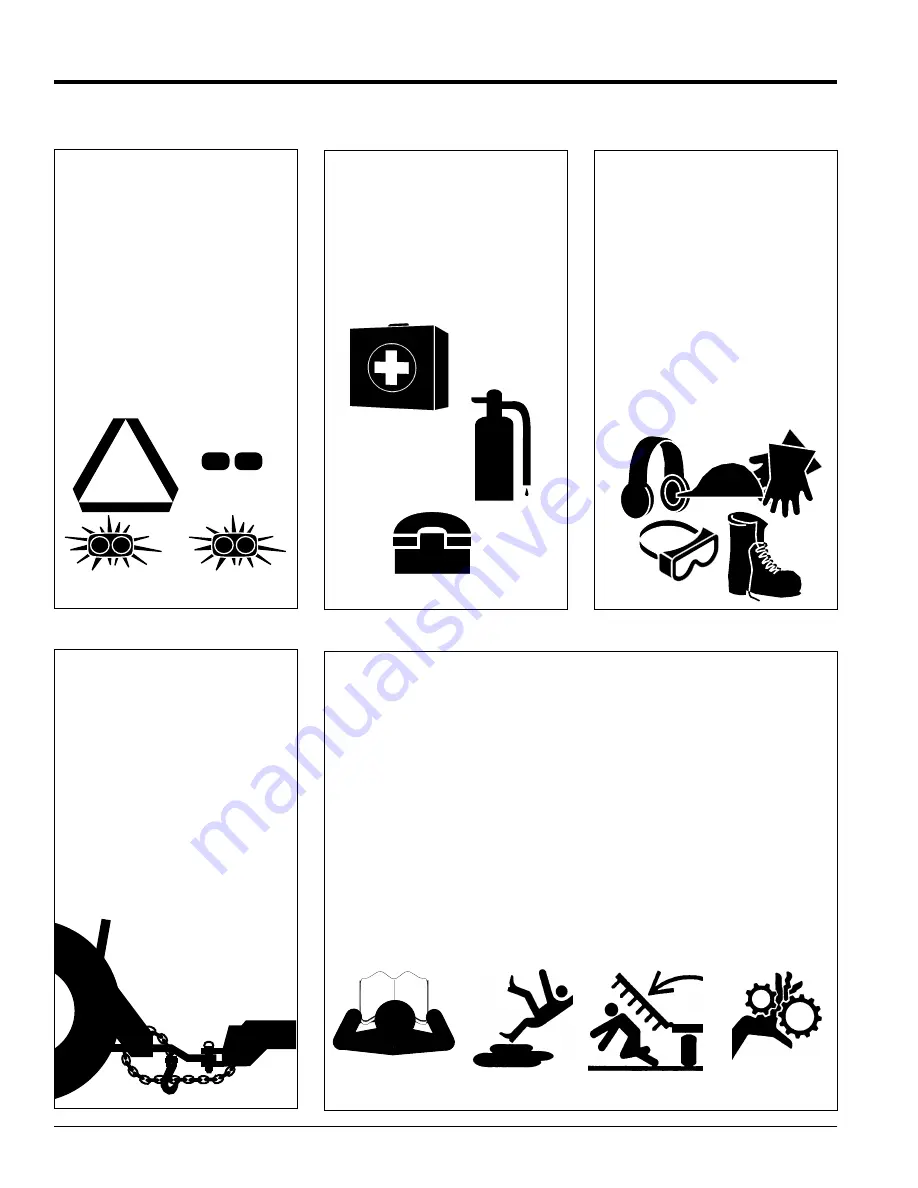 Land Pride RCR16 Series Operator'S Manual Download Page 4