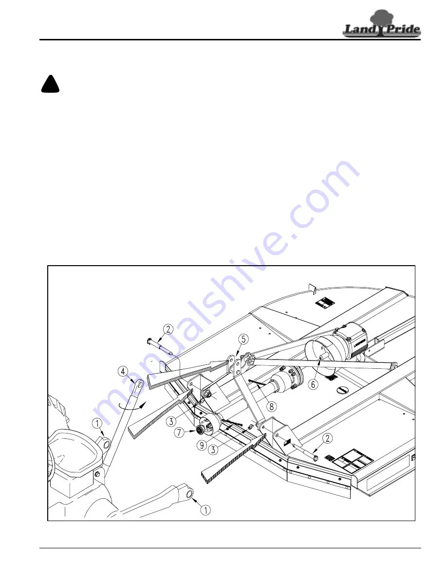 Land Pride RCR1884 Series Operator'S Manual Download Page 13