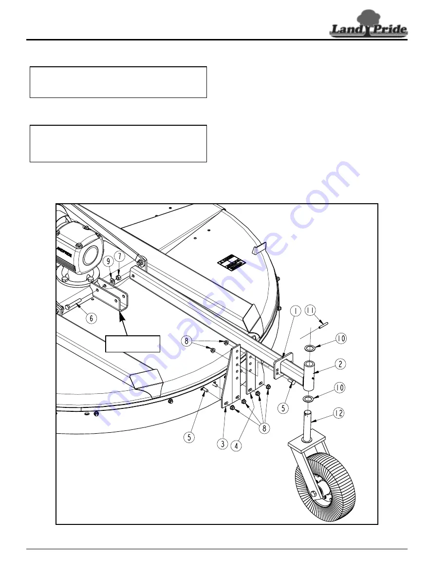 Land Pride RCR1884 Series Operator'S Manual Download Page 16