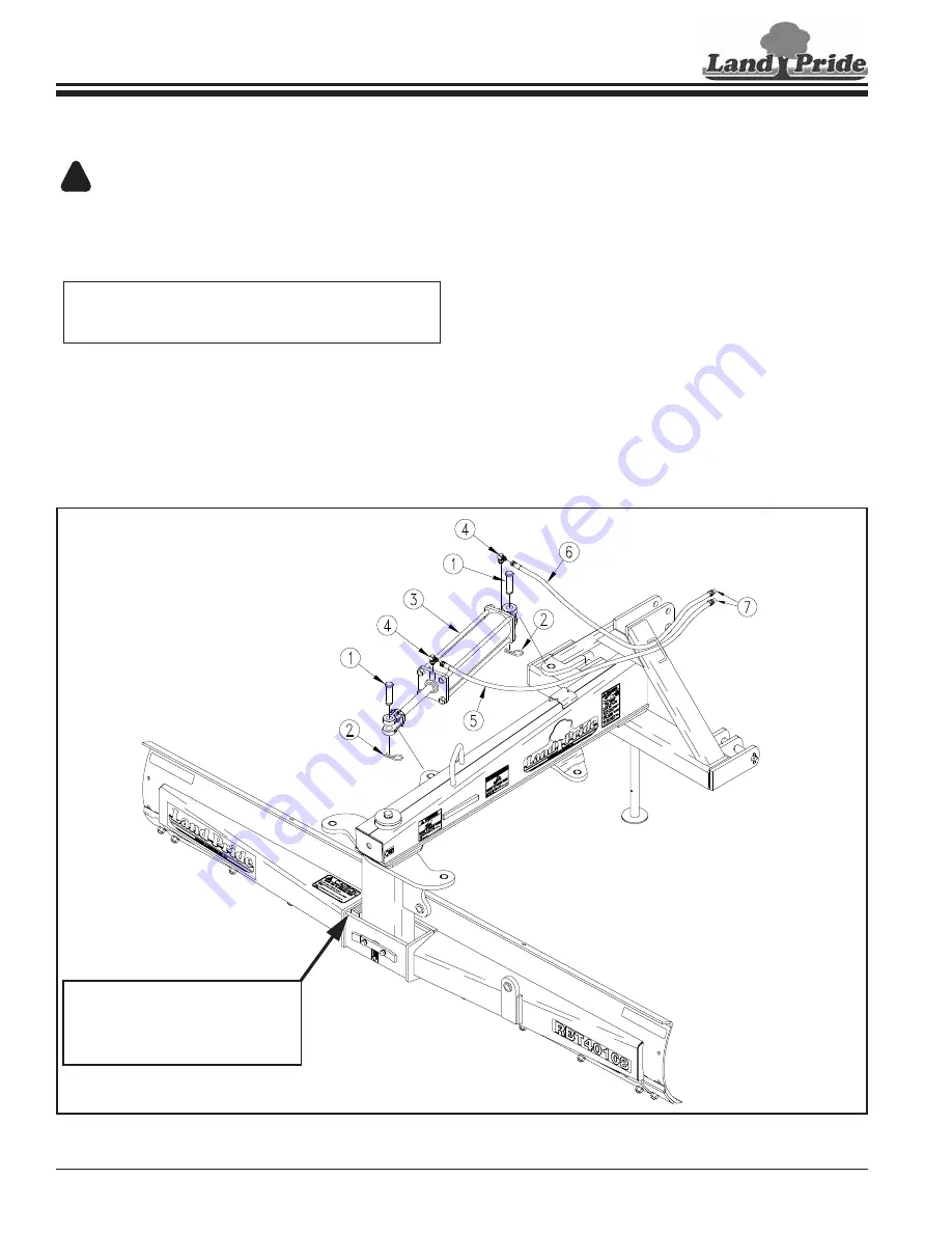 Land Pride Rear Blades RBT4084 Скачать руководство пользователя страница 14