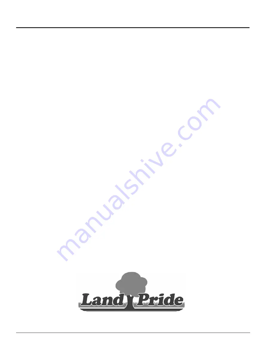 Land Pride Rear Blades RBT4084 Скачать руководство пользователя страница 34