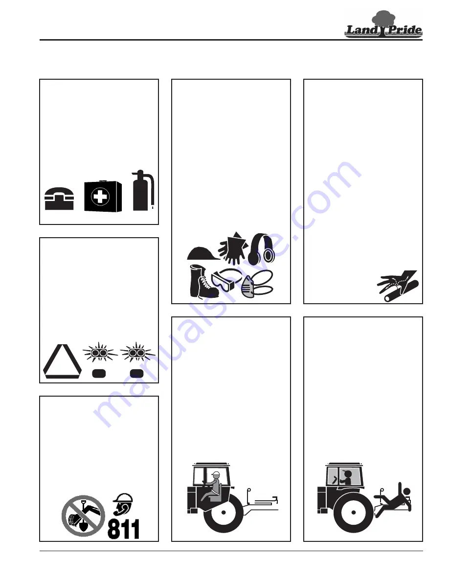 Land Pride RGA12 Series Operator'S Manual Download Page 7