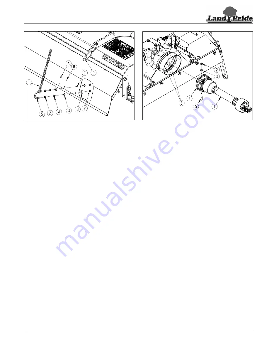 Land Pride RGA12 Series Operator'S Manual Download Page 15