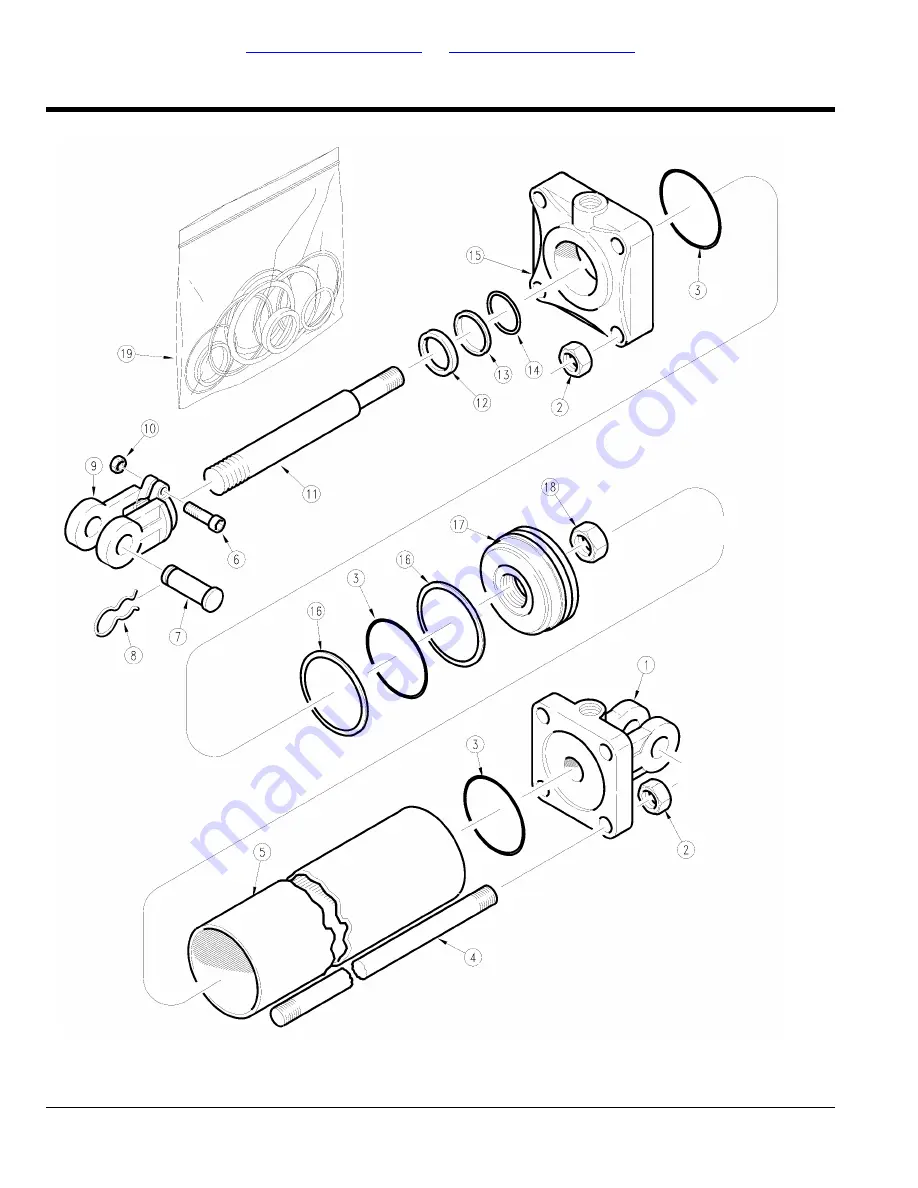 Land Pride Rotary Cutters RCB6010 Parts Manual Download Page 174