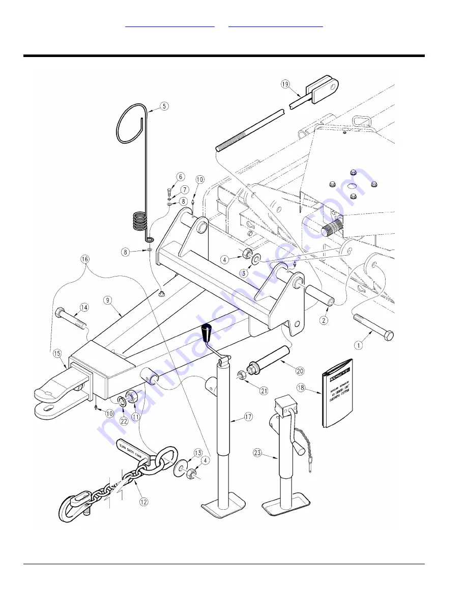 Land Pride Rotary Cutters RCF45180 Parts Manual Download Page 34