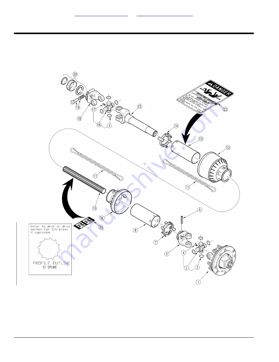 Land Pride Rotary Cutters RCF45180 Скачать руководство пользователя страница 56