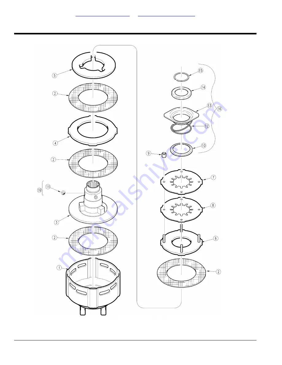 Land Pride Rotary Cutters RCF45180 Parts Manual Download Page 80