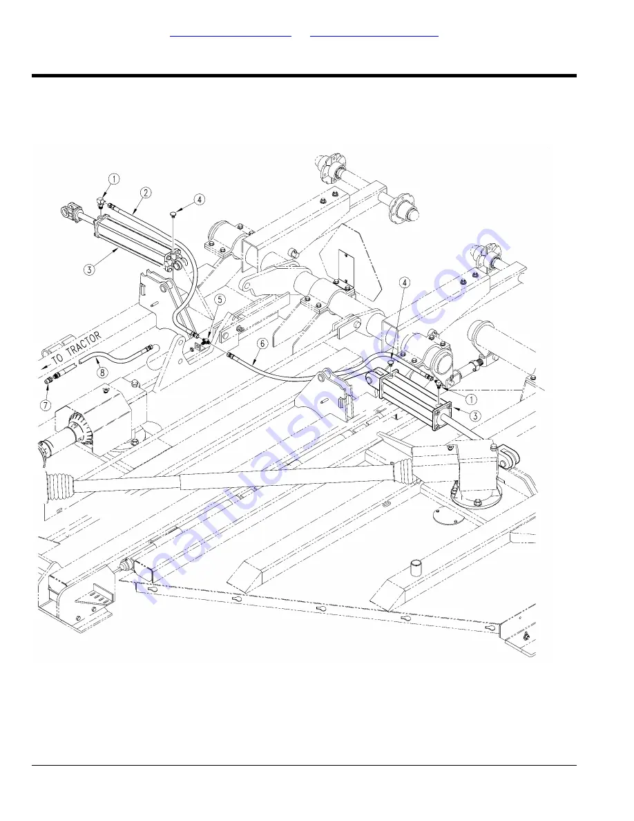 Land Pride Rotary Cutters RCF45180 Parts Manual Download Page 122