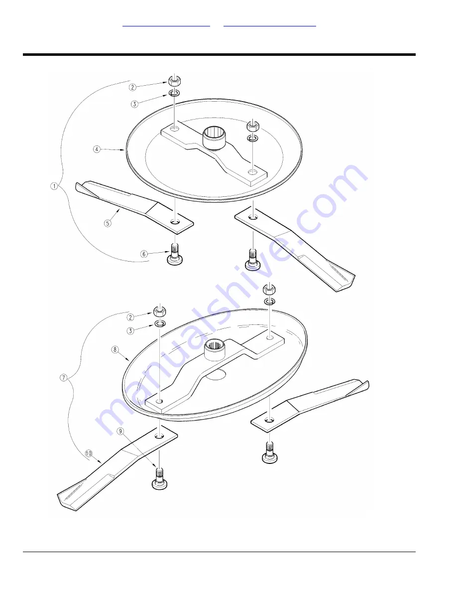 Land Pride Rotary Cutters RCF45180 Parts Manual Download Page 132