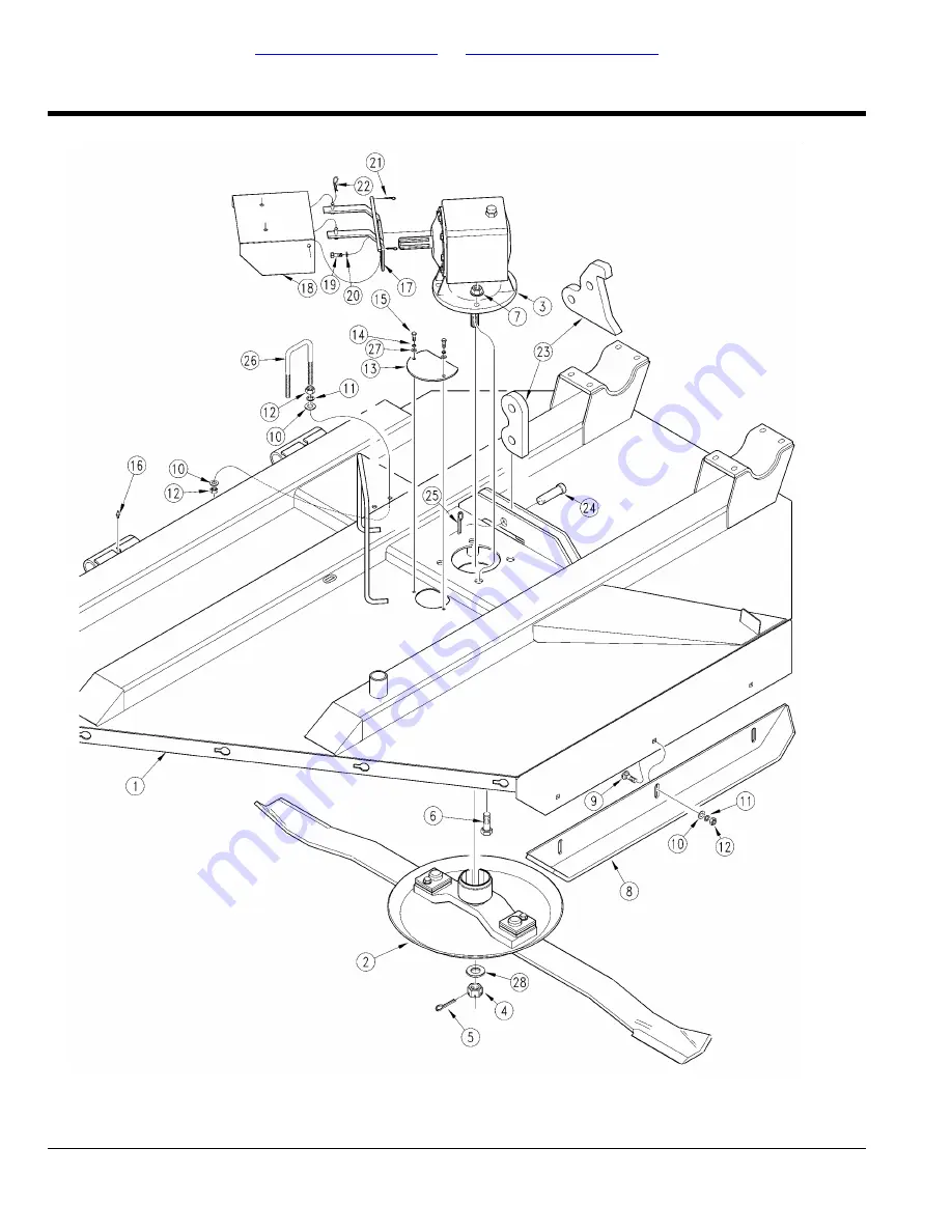 Land Pride Rotary Cutters RCF45180 Parts Manual Download Page 146