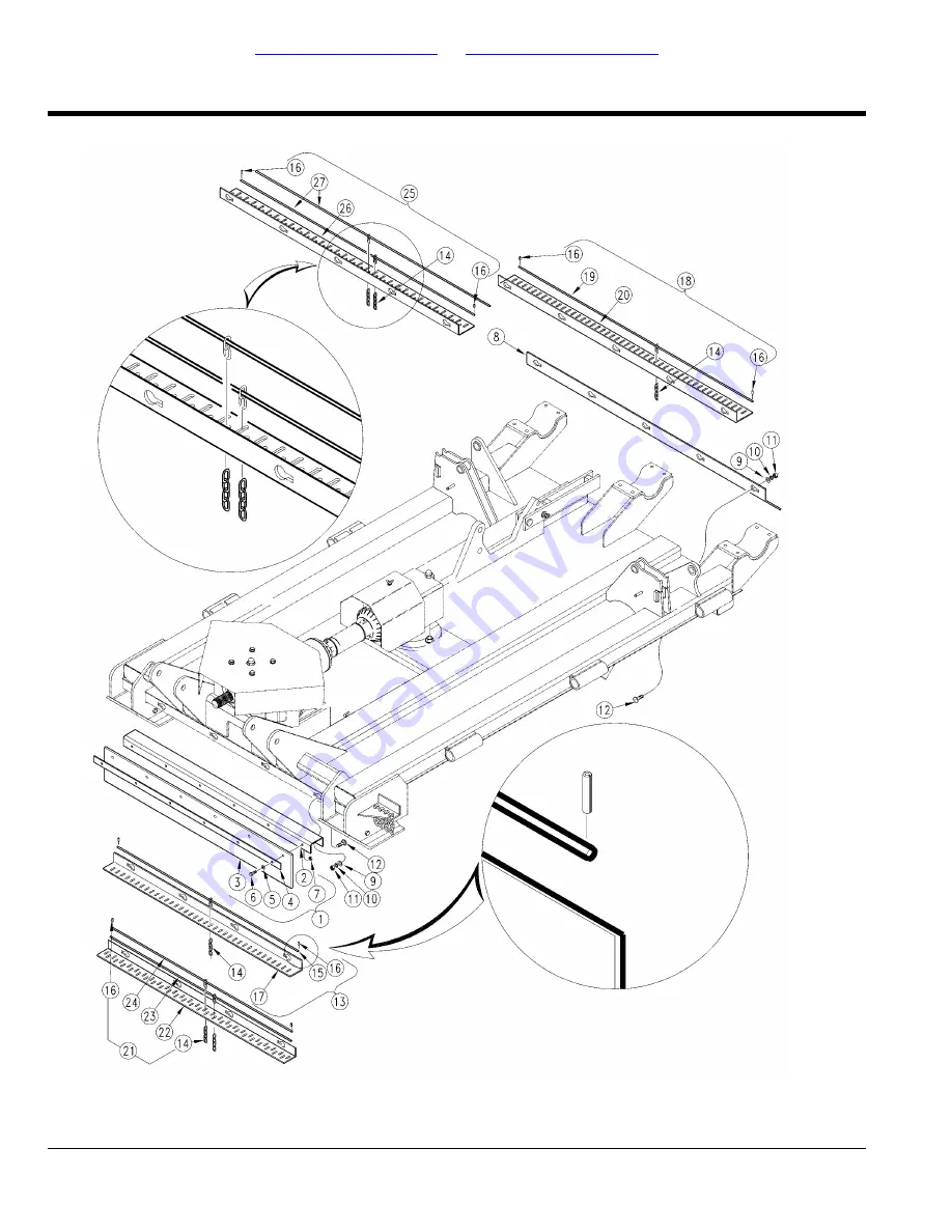 Land Pride Rotary Cutters RCF45180 Parts Manual Download Page 168