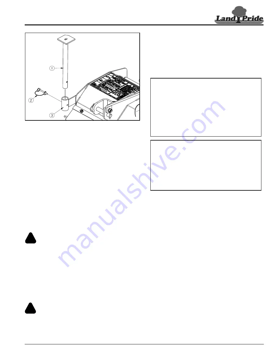 Land Pride RTR0550 Operator'S Manual Download Page 15