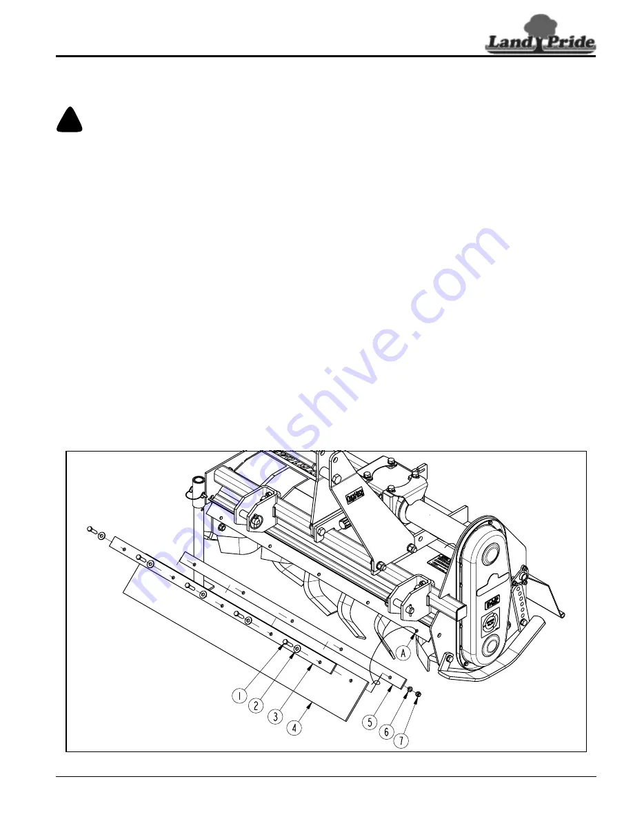 Land Pride RTR1042 Скачать руководство пользователя страница 13