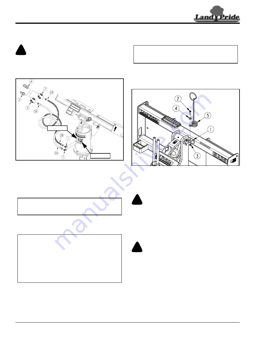 Land Pride SA35 Operator'S Manual Download Page 10