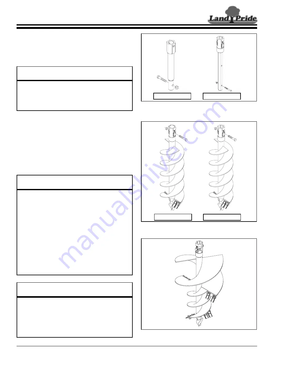 Land Pride SA35 Operator'S Manual Download Page 16