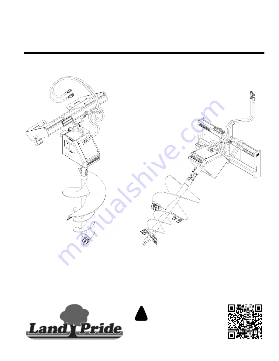 Land Pride SAC35 Operator'S Manual Download Page 1