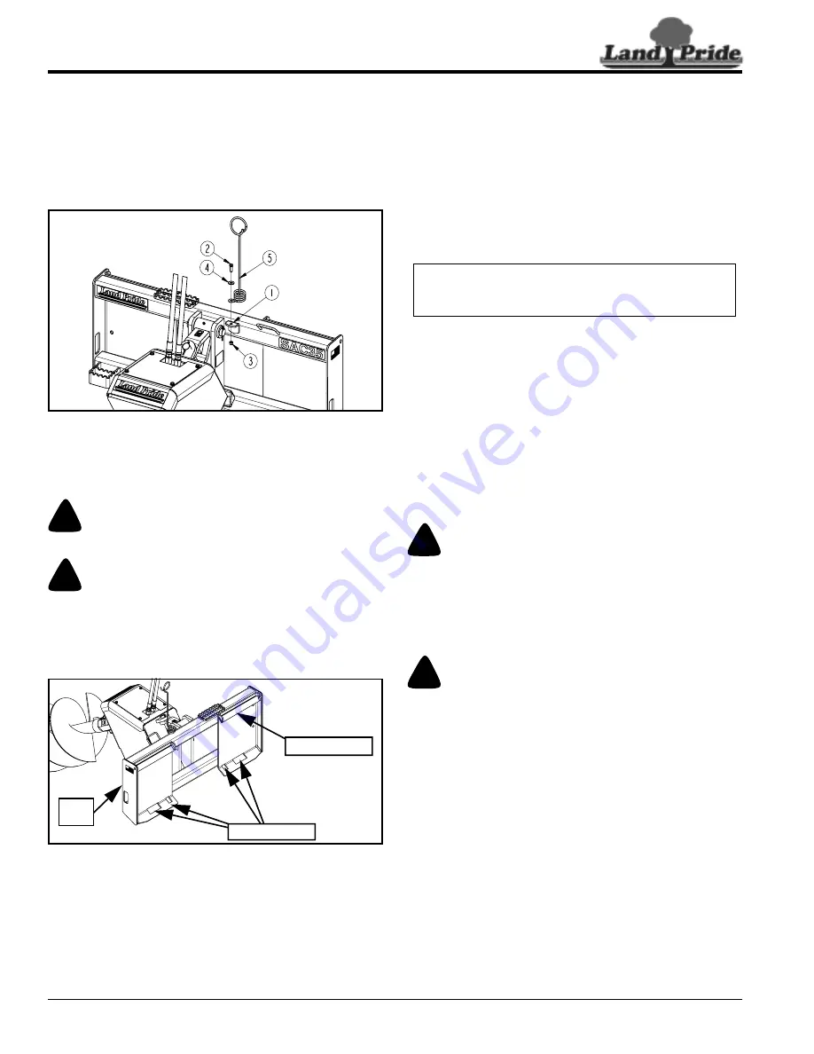 Land Pride SAC35 Operator'S Manual Download Page 10