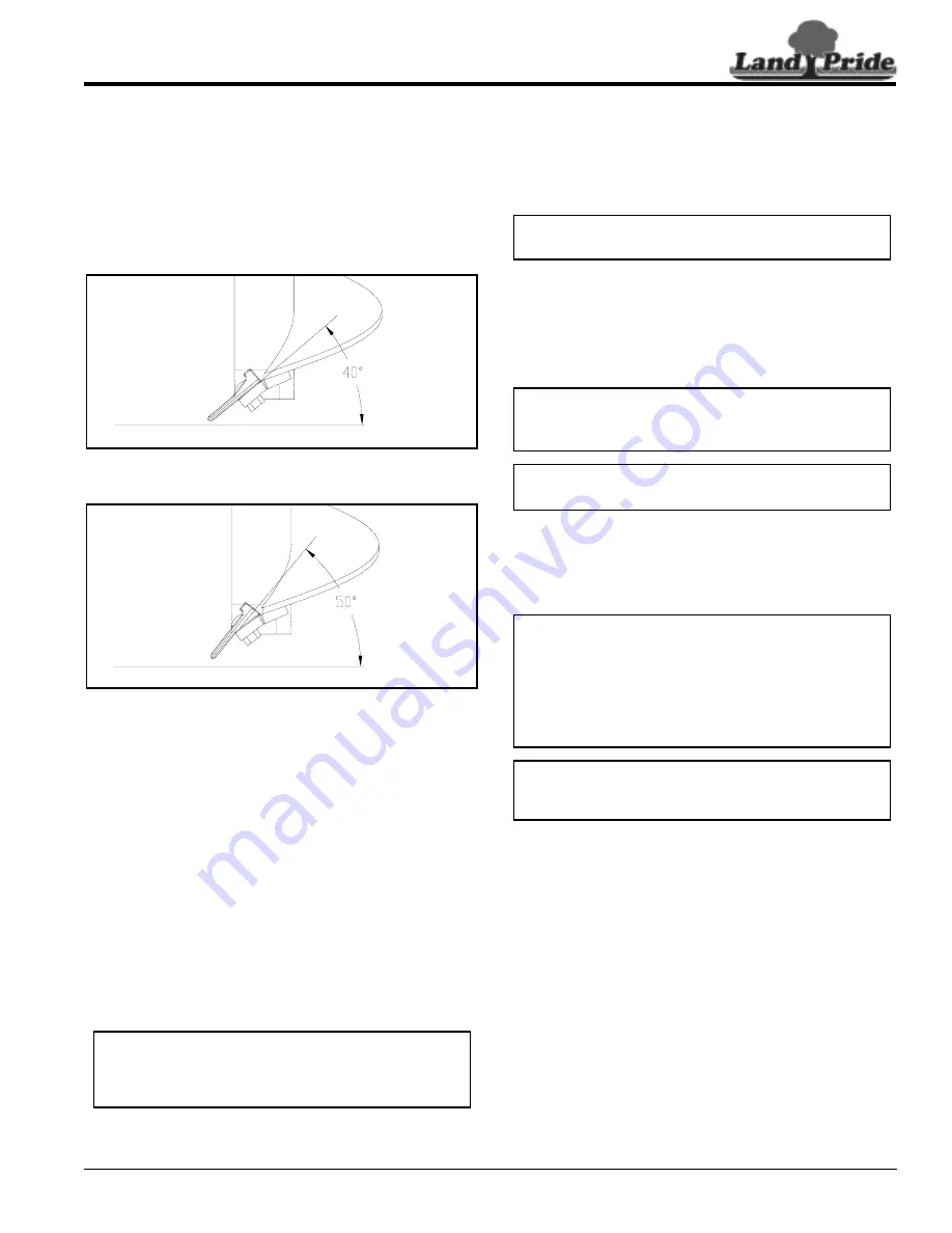 Land Pride SAC35 Operator'S Manual Download Page 13