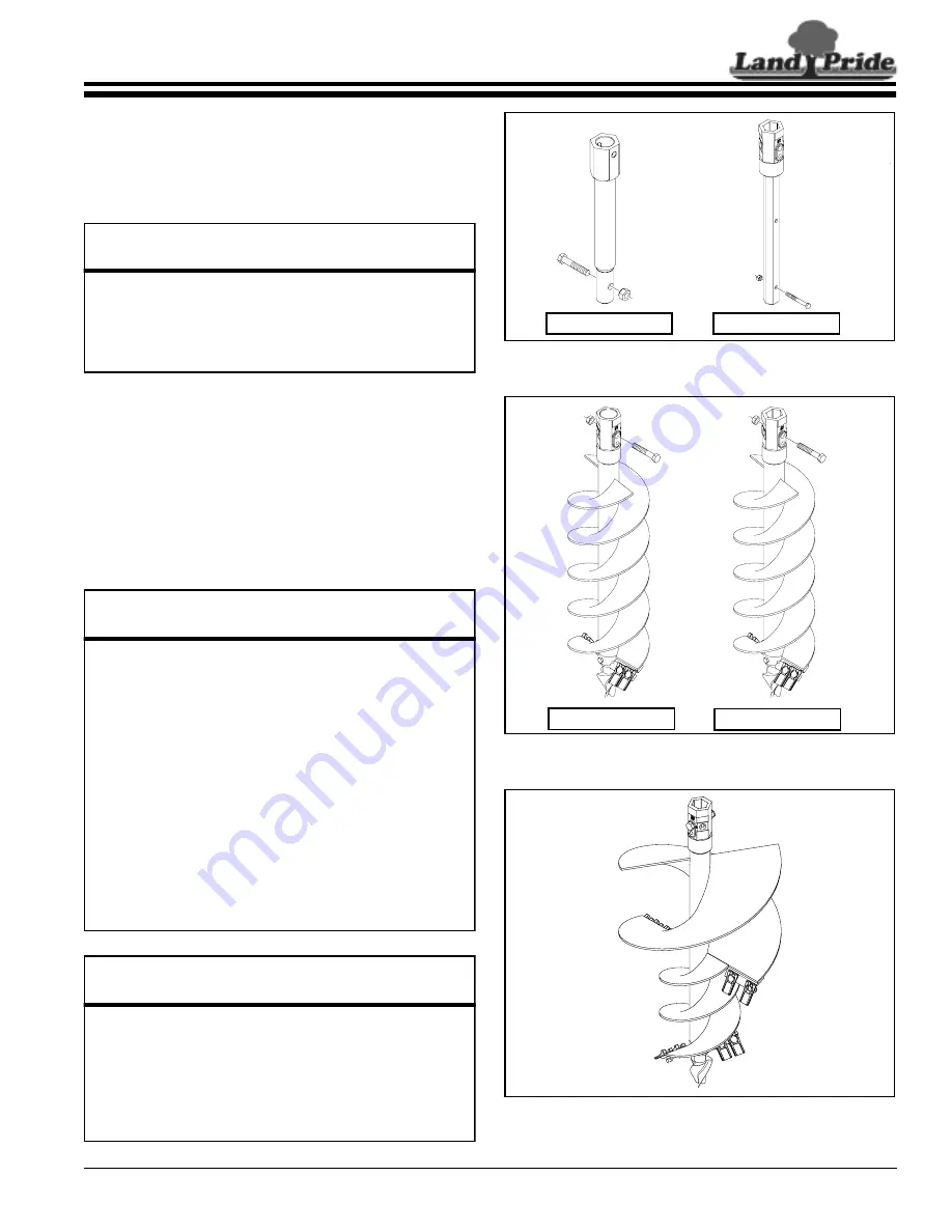 Land Pride SAC35 Operator'S Manual Download Page 15