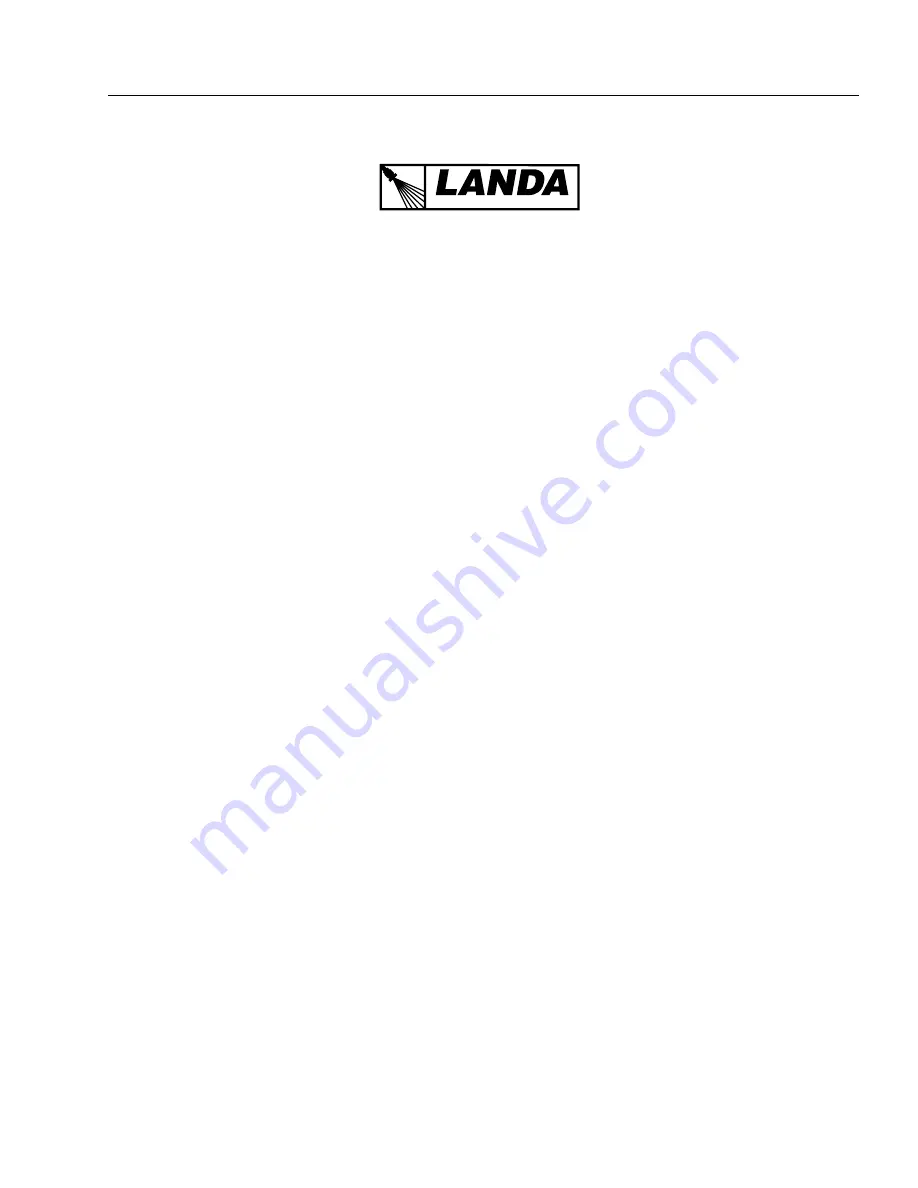 Landa ZG3-2000 Operator'S Manual Download Page 14