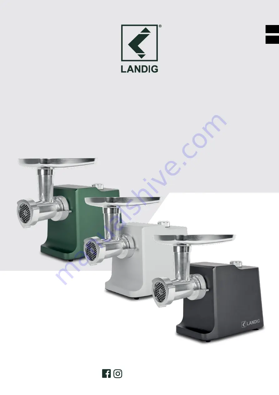 Landig W 50 Instructions For Use Manual Download Page 1