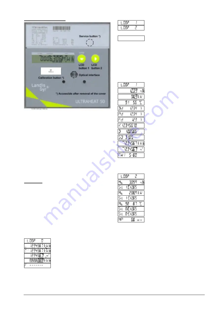 Landis & Gyr Ultrasonic UH50 General Information Manual Download Page 3