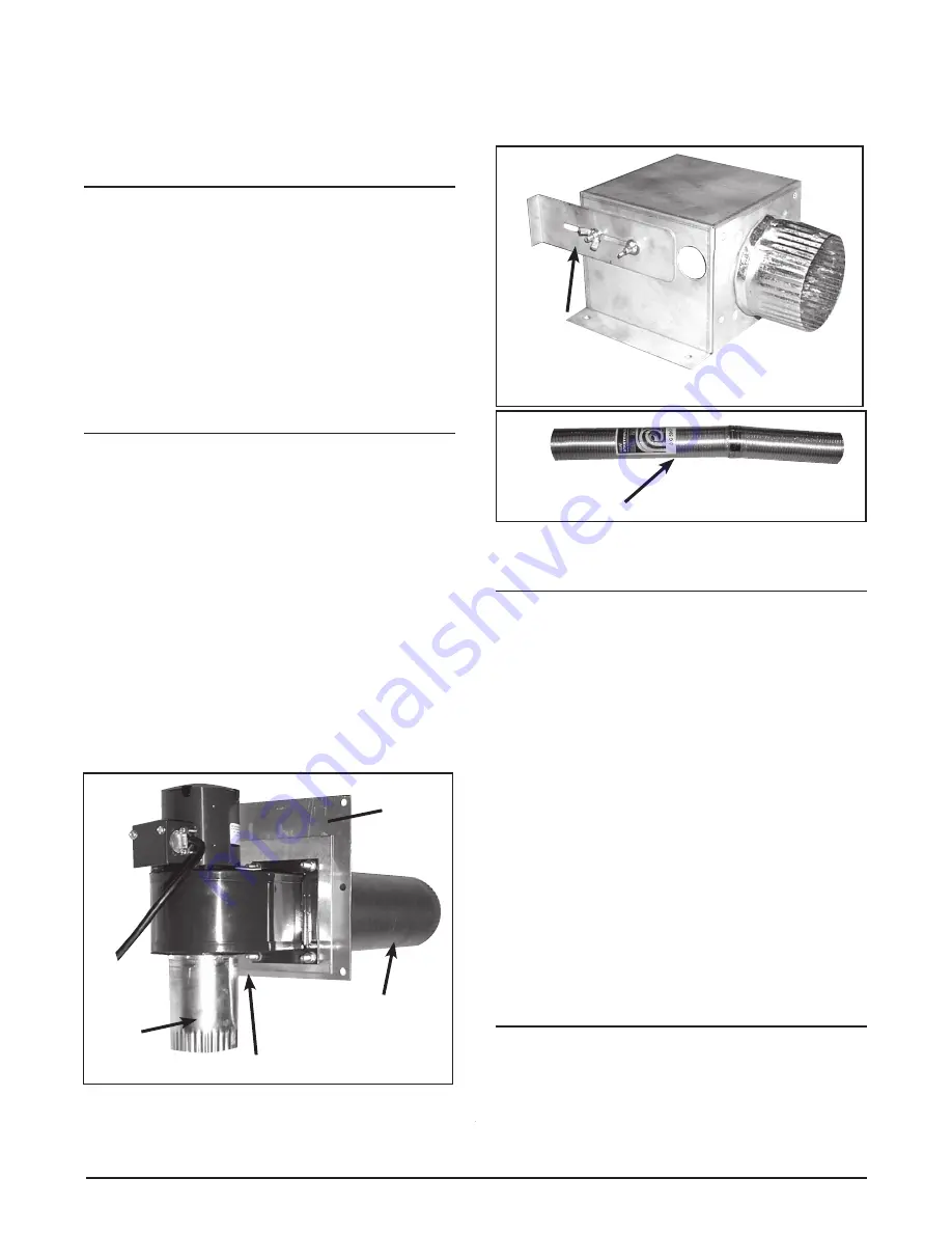 L&L Kiln Mfg, Inc. VENT-SURE DOWNDRAFT Instructions Manual Download Page 2