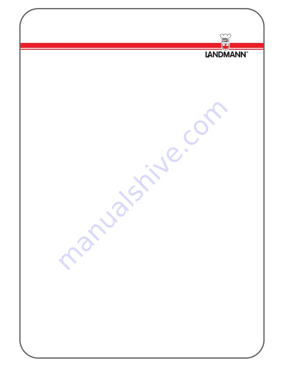 Landmann 12202 Assembly Instruction Manual Download Page 4