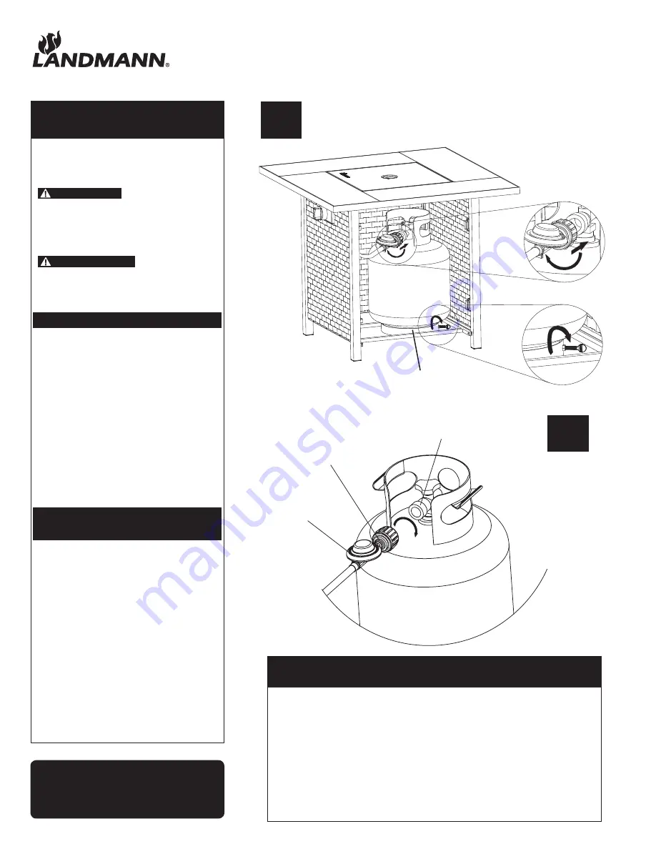 Landmann 22582 Assembly And Use Instructions Download Page 20