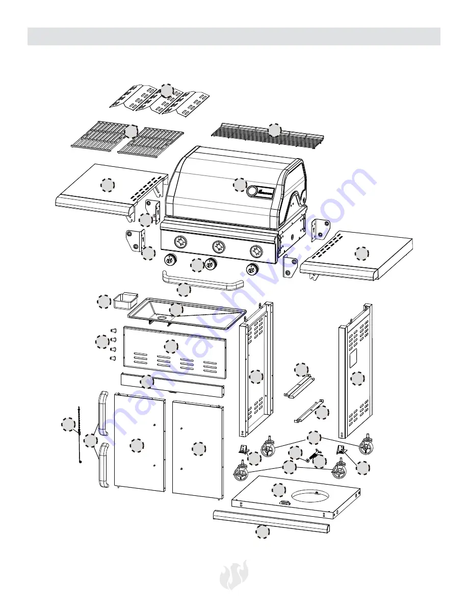 Landmann 42223 Assembly, Care And Use Instructions Download Page 7