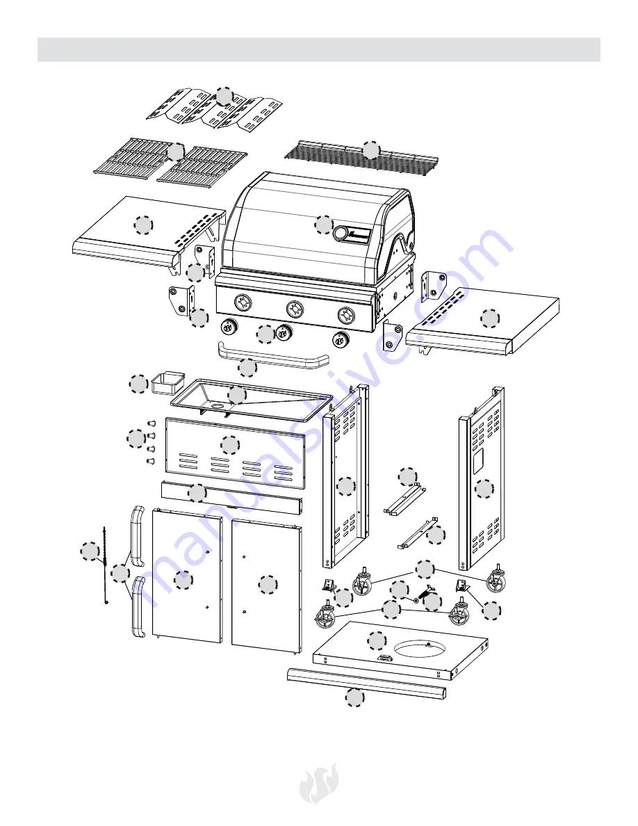 Landmann 42223 Assembly, Care And Use Instructions Download Page 32