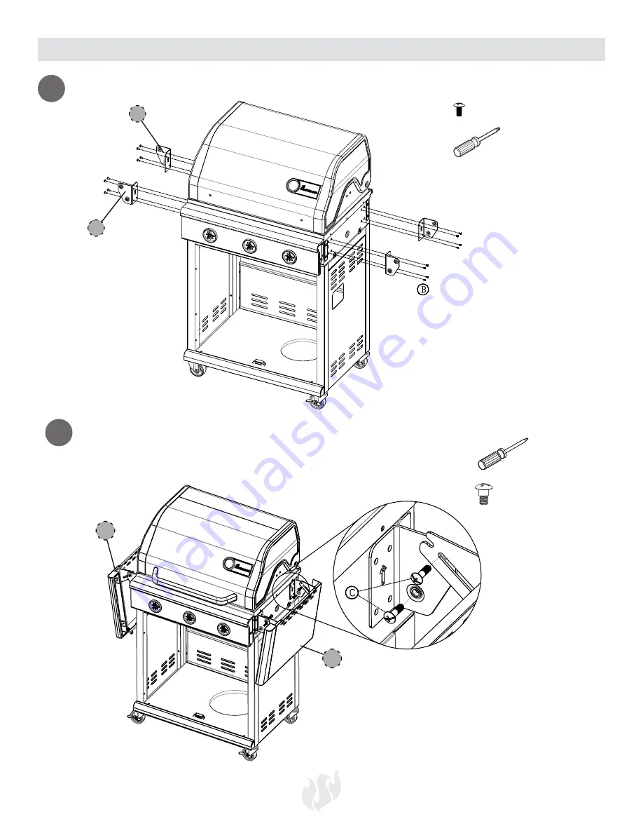 Landmann 42223 Assembly, Care And Use Instructions Download Page 37