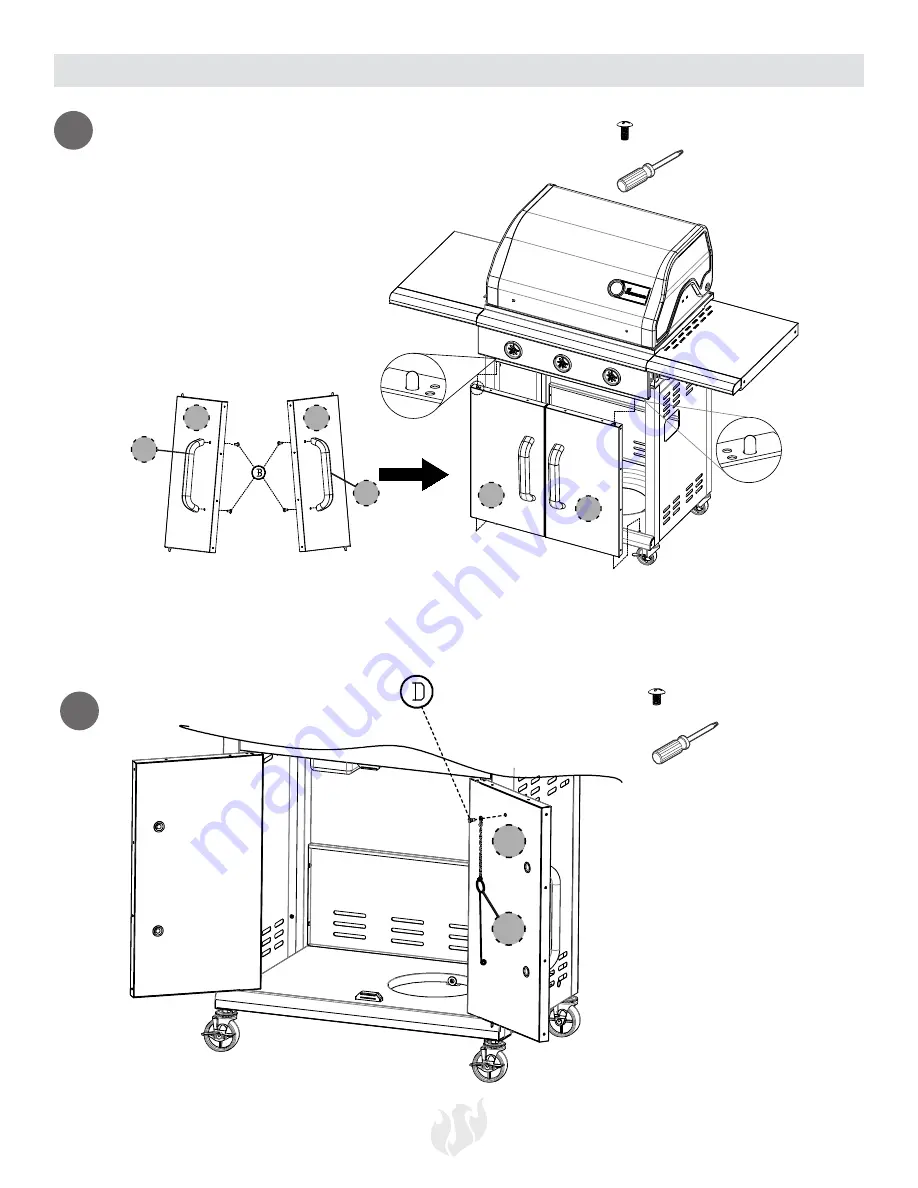 Landmann 42223 Assembly, Care And Use Instructions Download Page 38