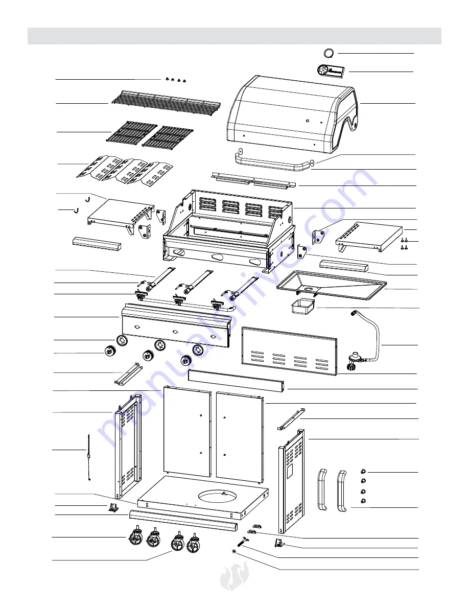 Landmann 42223 Assembly, Care And Use Instructions Download Page 48