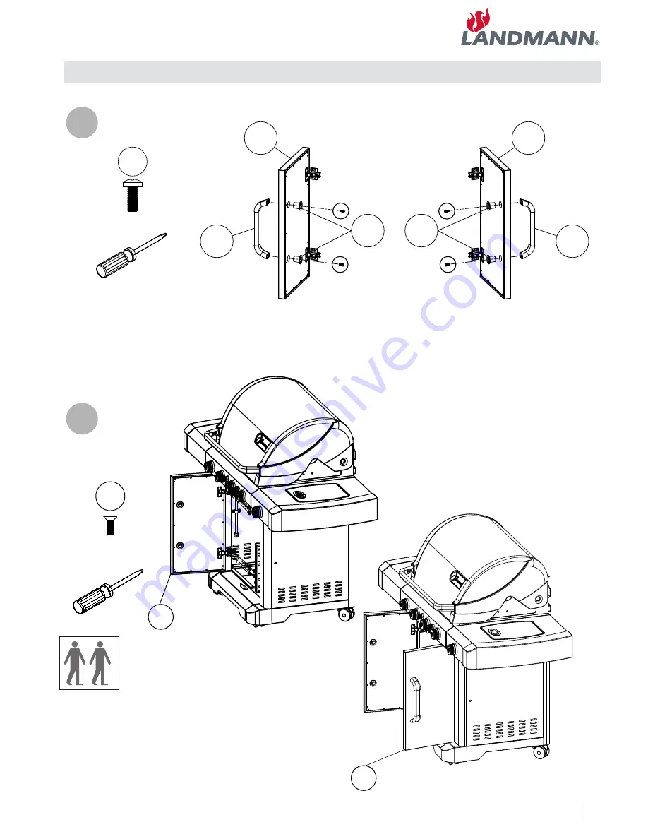 Landmann 42301 Assembly Instruction Manual Download Page 23