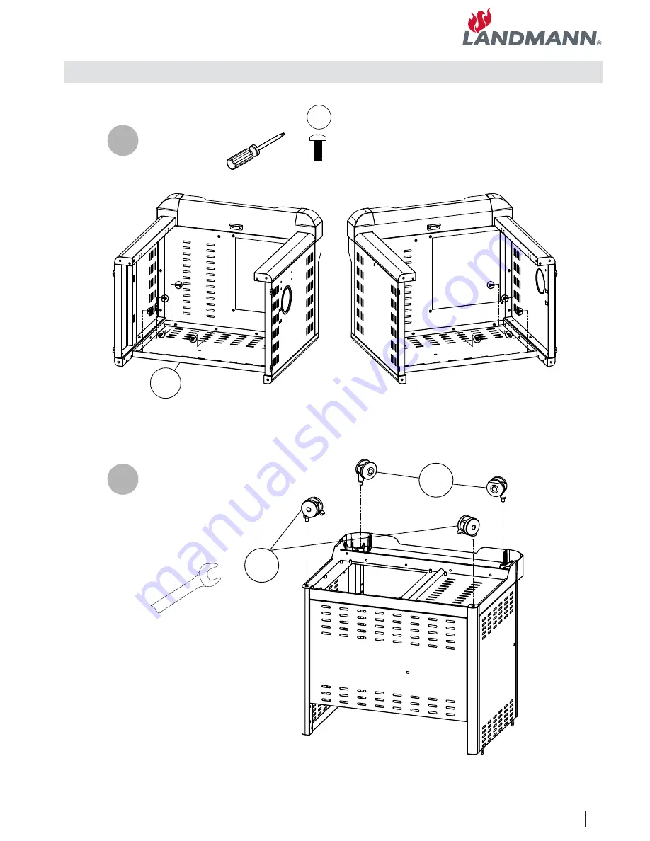 Landmann 42301 Assembly Instruction Manual Download Page 61