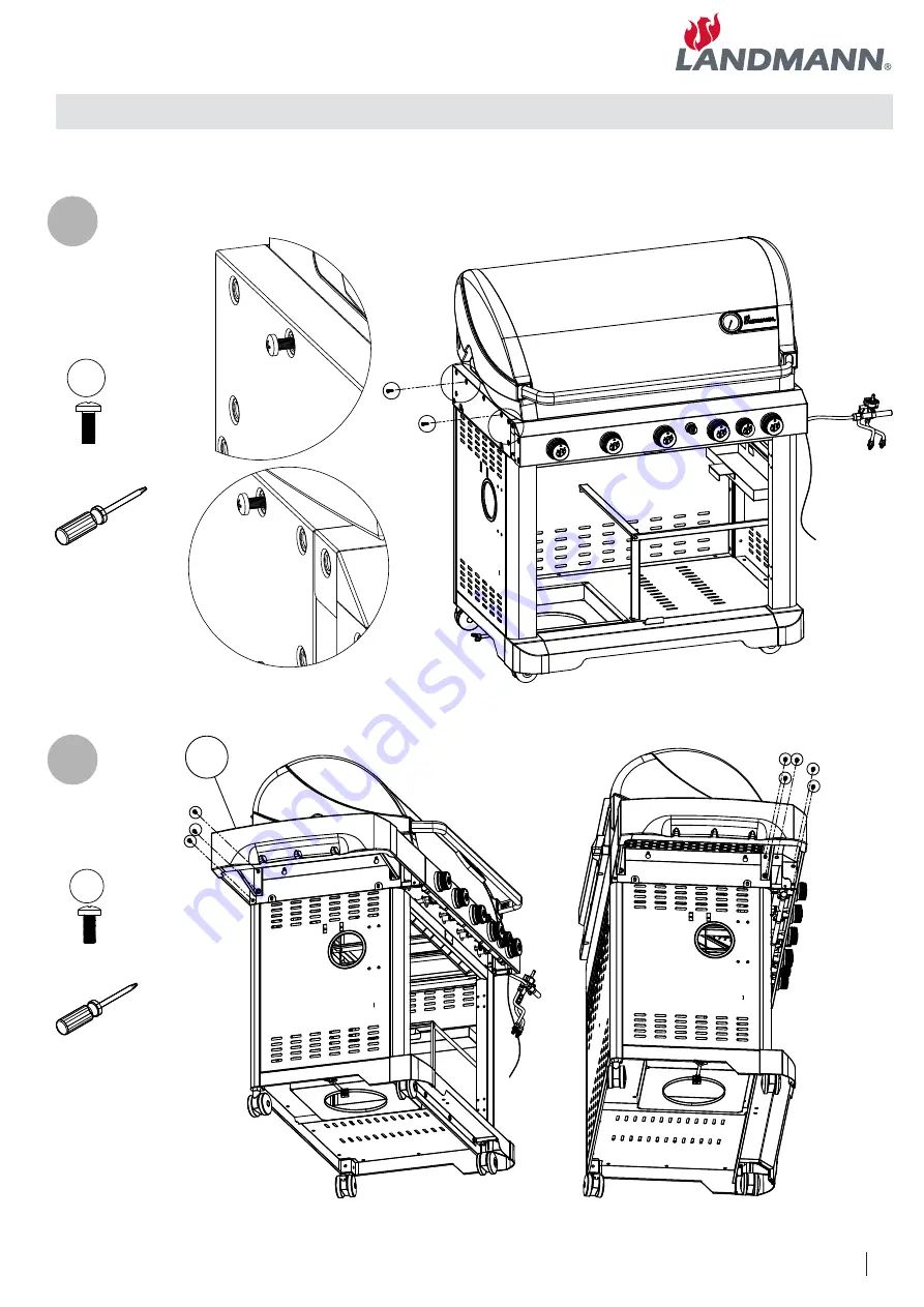 Landmann 42302 Assembly Instruction Manual Download Page 15