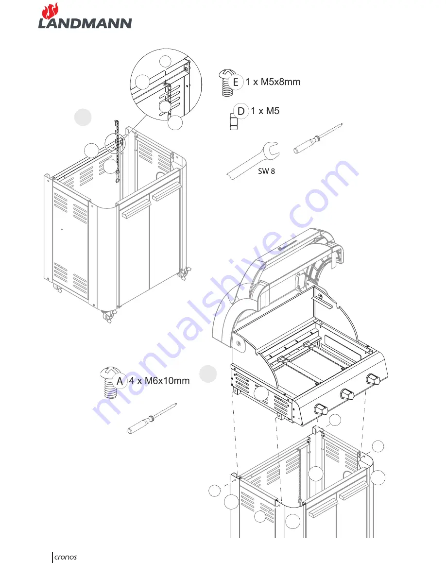 Landmann Cronos Assembly And Operating Manual Download Page 20