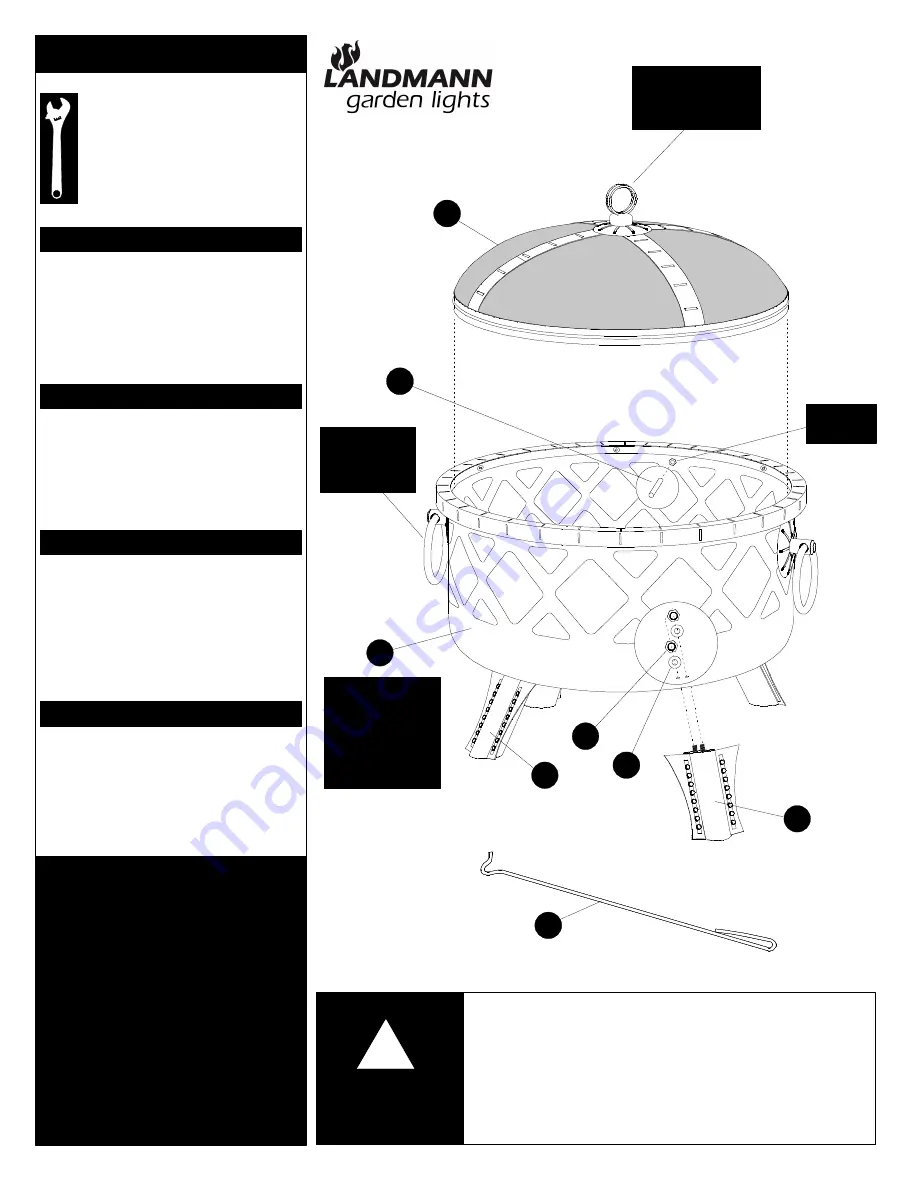 Landmann Garden Lights 26380 Скачать руководство пользователя страница 3