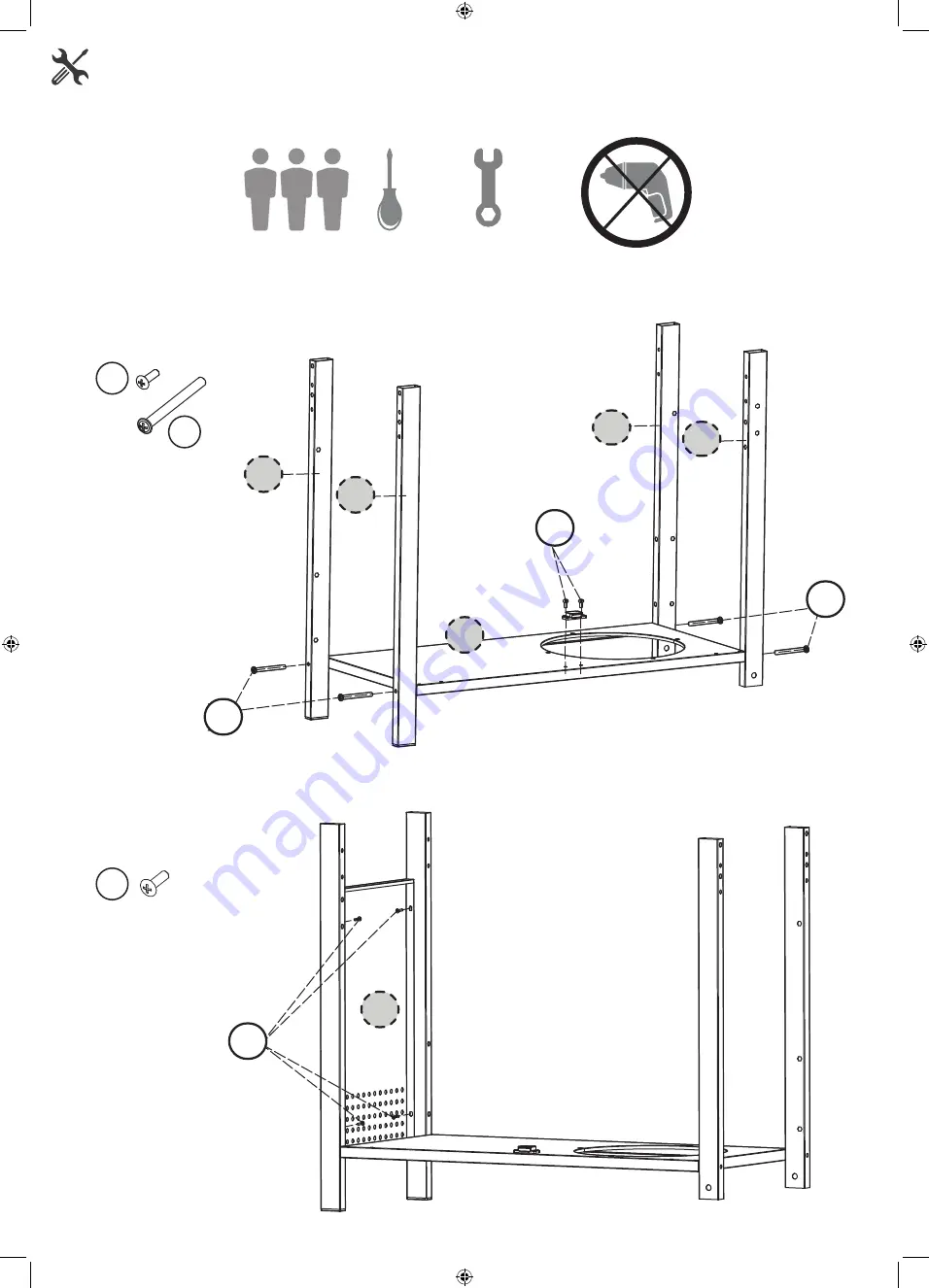 Landmann GG-IV-510 Assembly Instructions Manual Download Page 16