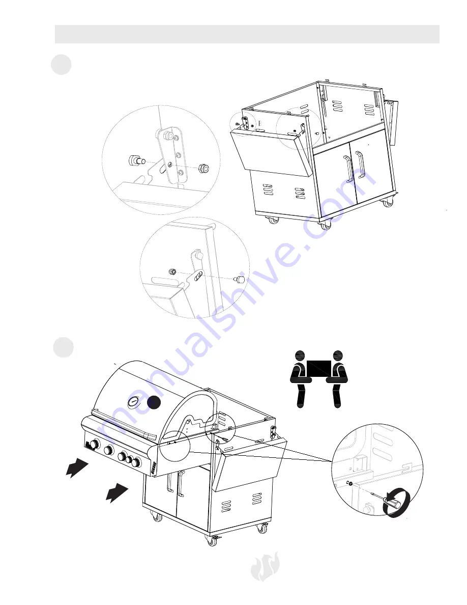 Landmann PROFESSIONAL 43110 Assembly, Care And Use Instructions Download Page 19