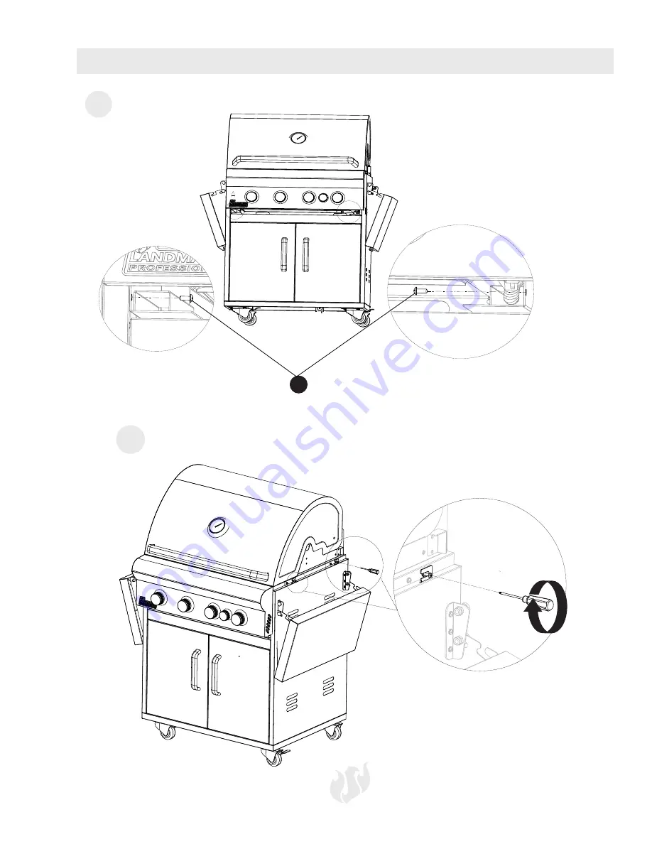 Landmann PROFESSIONAL Ardor Assembly, Care And Use Instructions Download Page 20