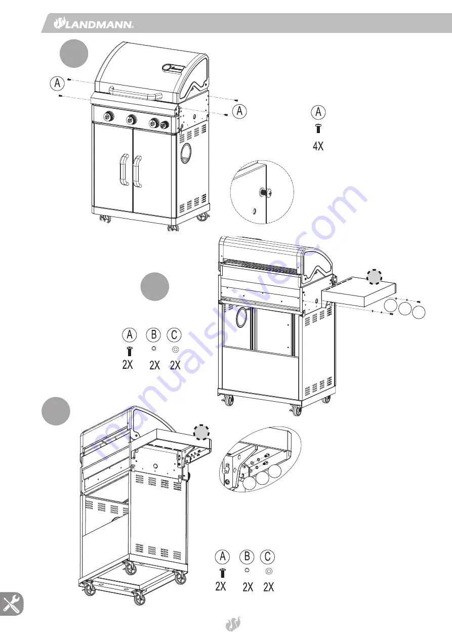 Landmann Rexon Select PTS 3.1 Assembly Instruction Manual Download Page 60