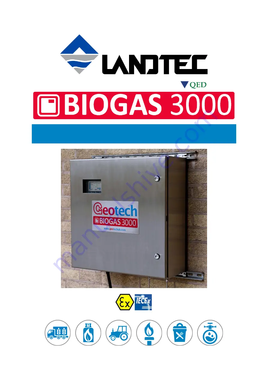 LANDTEC BIOGAS 3000 Скачать руководство пользователя страница 1